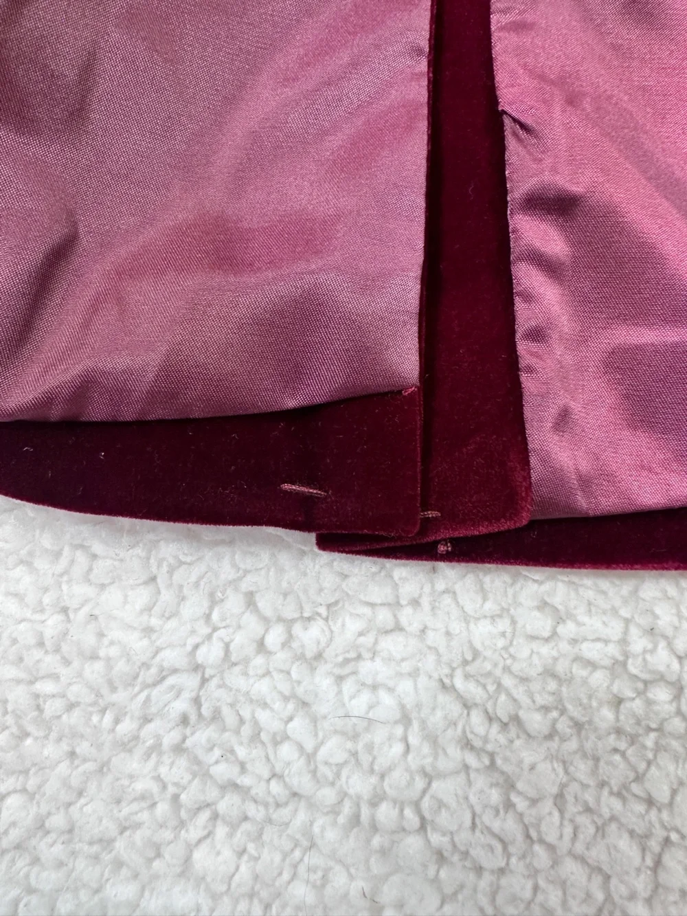 Children's Velvet Blazer - Burgundy Red Size 10 NWOT